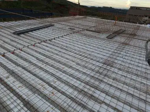 Laje painel treliçado aliviado na Arena RM, em Belo Horizonte