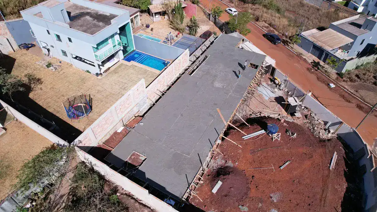 Concretagem laje protendida de isopor em laje nova lim laje da iglume lajes 1