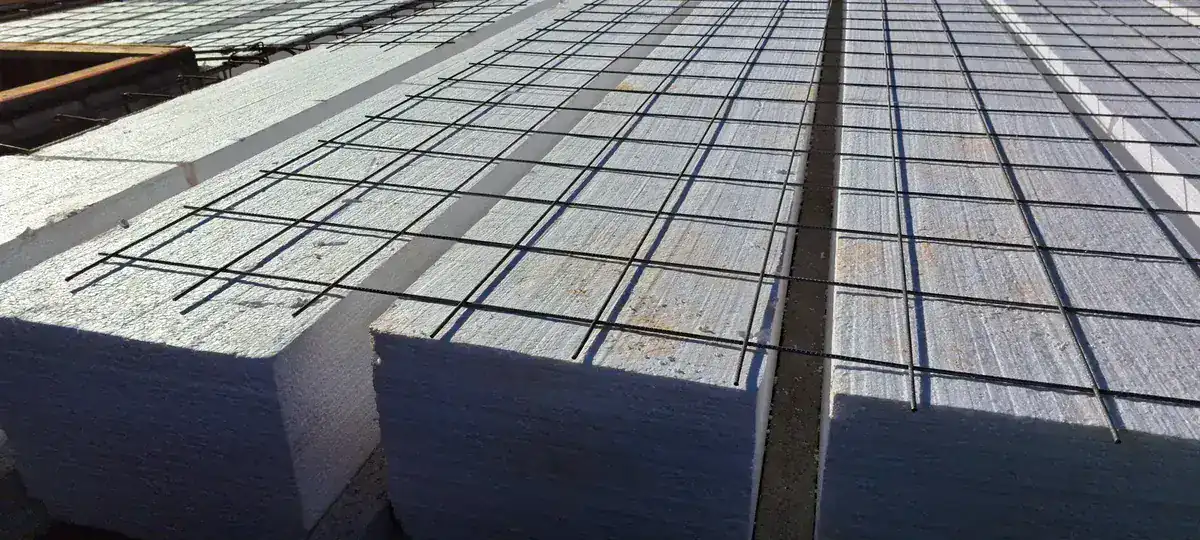 laje protendida e enchimento de 35cm de altura