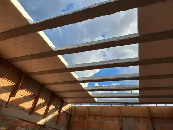 Laje Protendida com Isopor — foto 6 de obra executada pela IgluMe Lajes